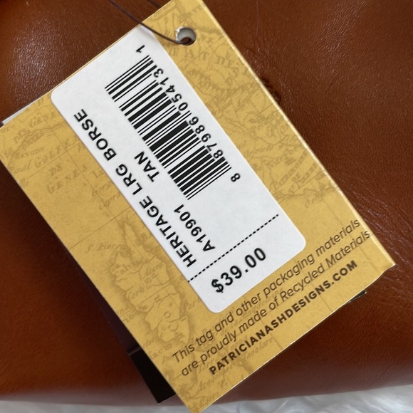 Brand New Patricia Nash Genuine Leather Heritage Borse Florence Coin Purse - Picture 9 of 14